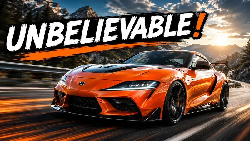 Luxury Supercar Thumbnail Kits