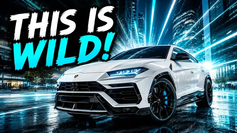 Luxury Supercar Thumbnail Kits
