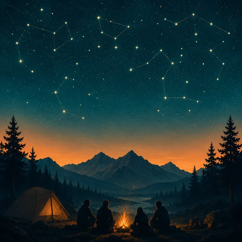 Night Sky Star Map Art Generator