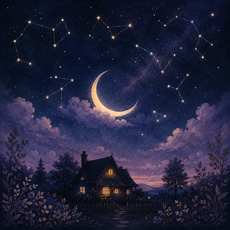Night Sky Star Map Art Generator