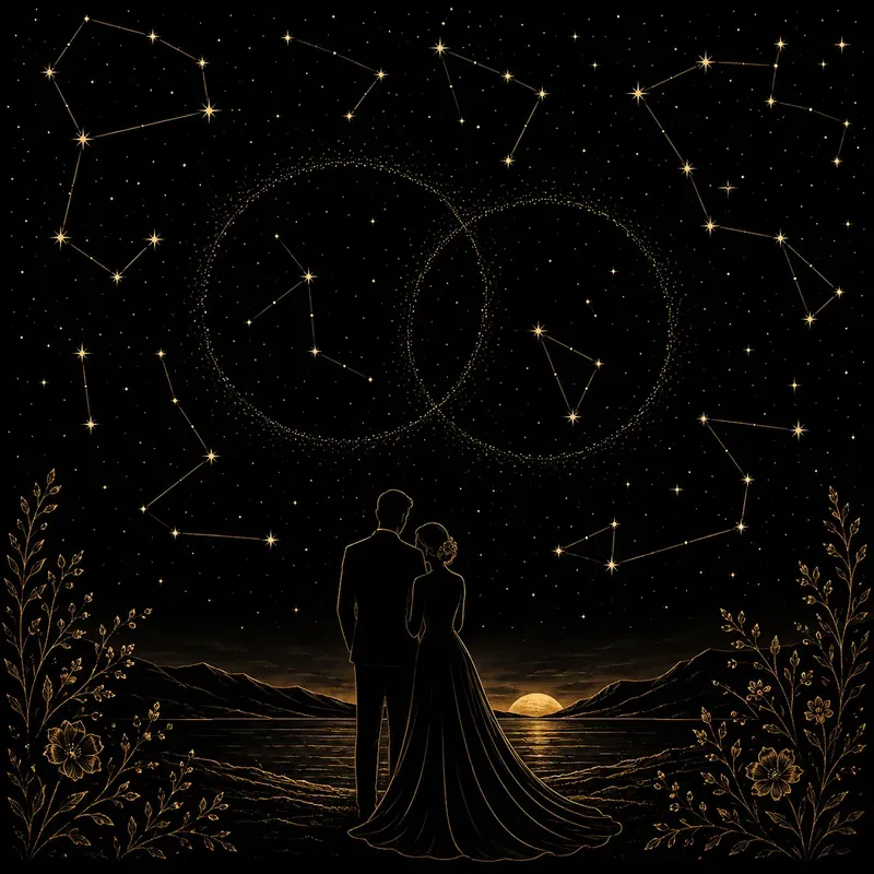 Night Sky Star Map Art Generator