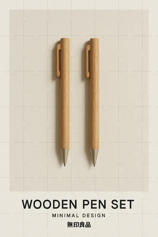 Muji Minimal Product Posters Series