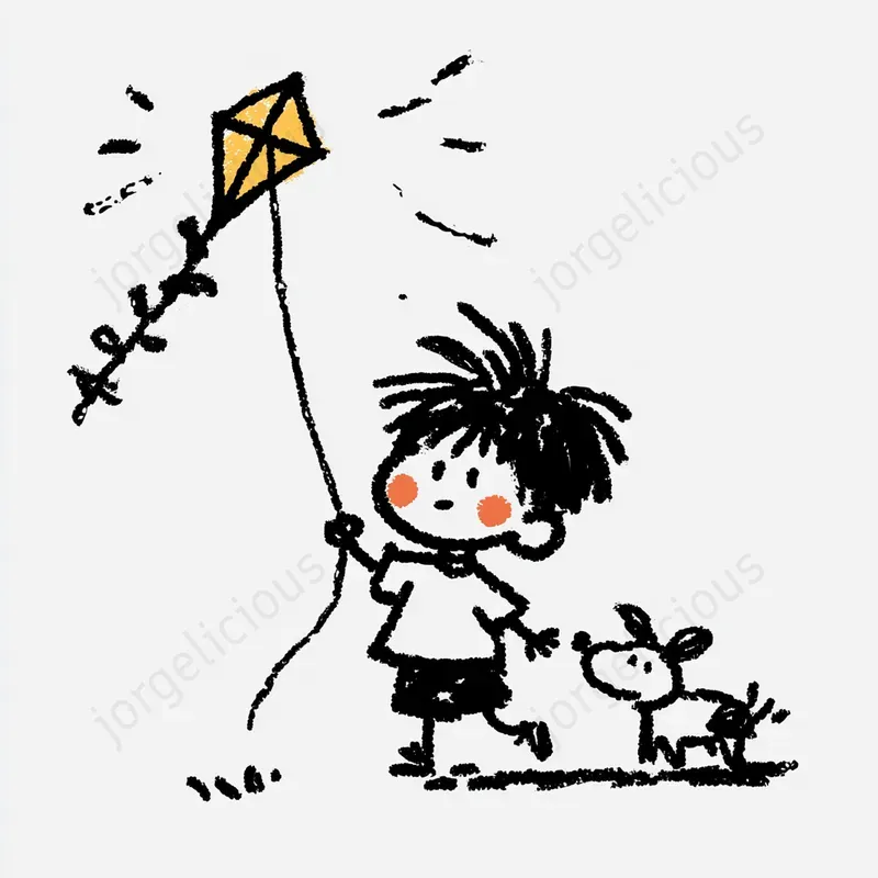 Cute Hand Drawn Doodle Art