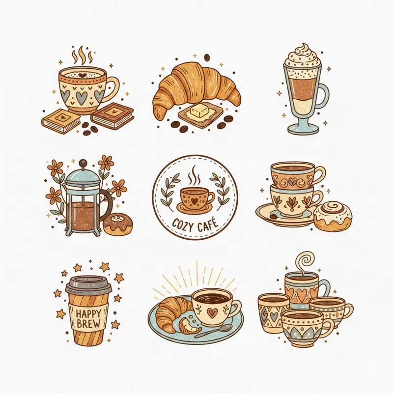 Dopamine Decor Sticker Sheets