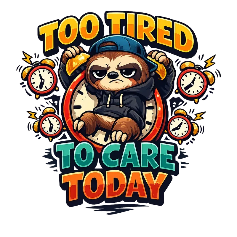Sleepy Mood Mascot Tshirt Collections