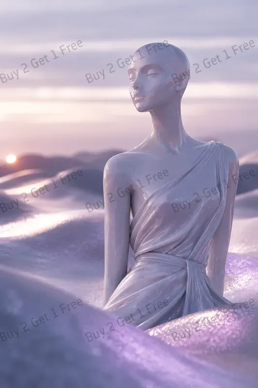 High End Sculptural Editorial Portraits