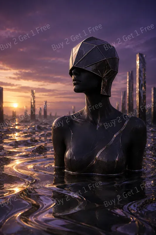 High End Sculptural Editorial Portraits