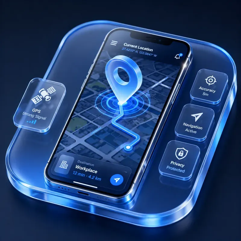 Premium Blue Glass UI Icons Sets