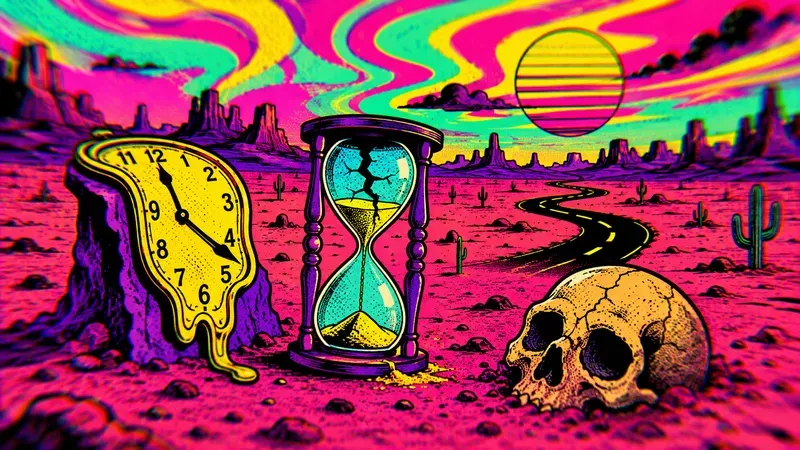 Psychedelic Pop Art Scenes