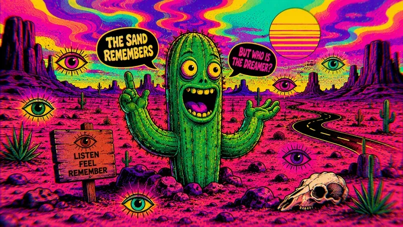 Psychedelic Pop Art Scenes