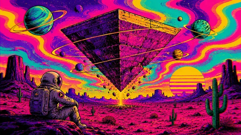 Psychedelic Pop Art Scenes