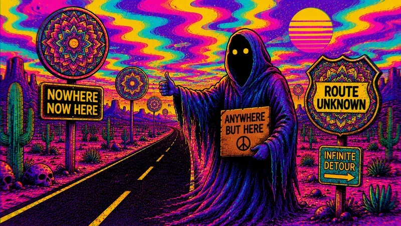Psychedelic Pop Art Scenes