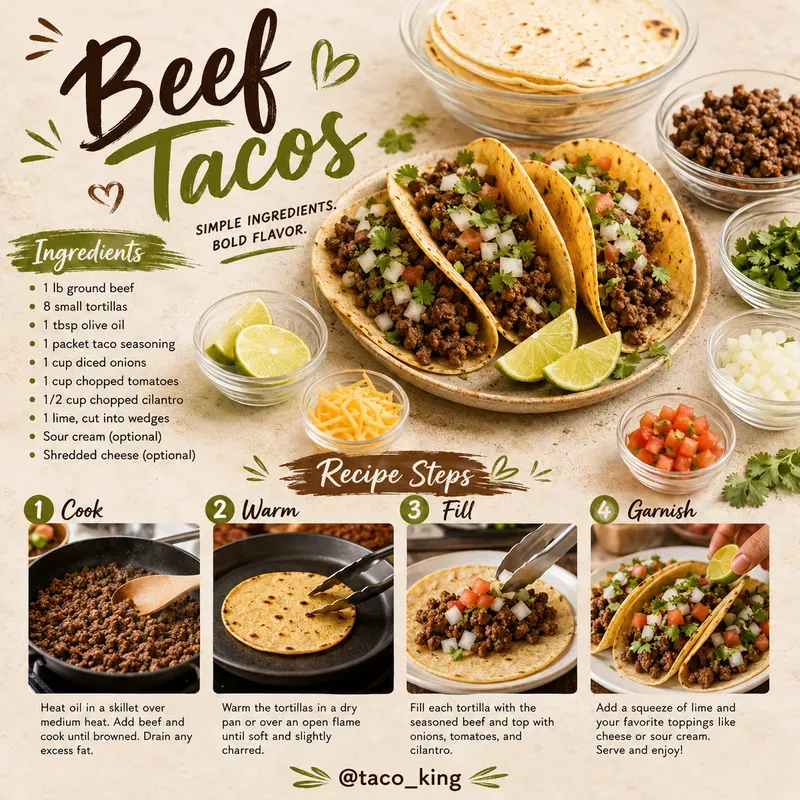 Professional Recipe Banner Templates