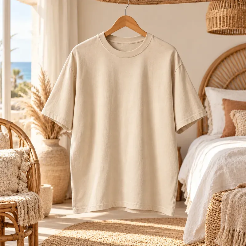 Neutral Bohemian Tshirt Mockups