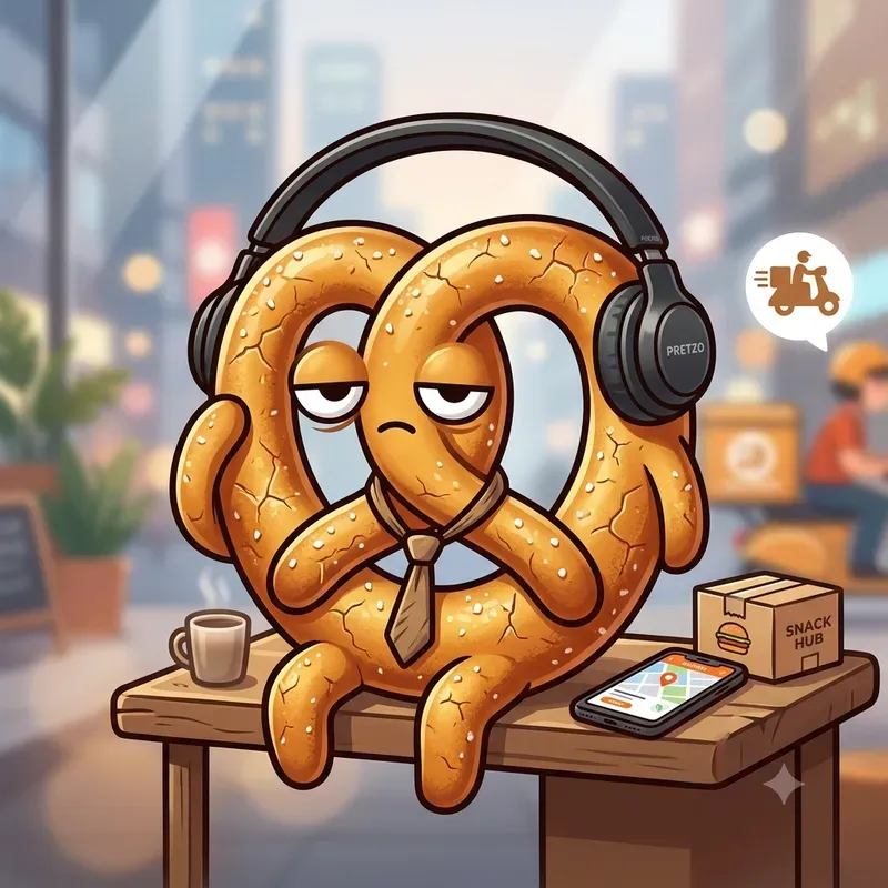 Minimalist Chibi Snack Mascot Brandings