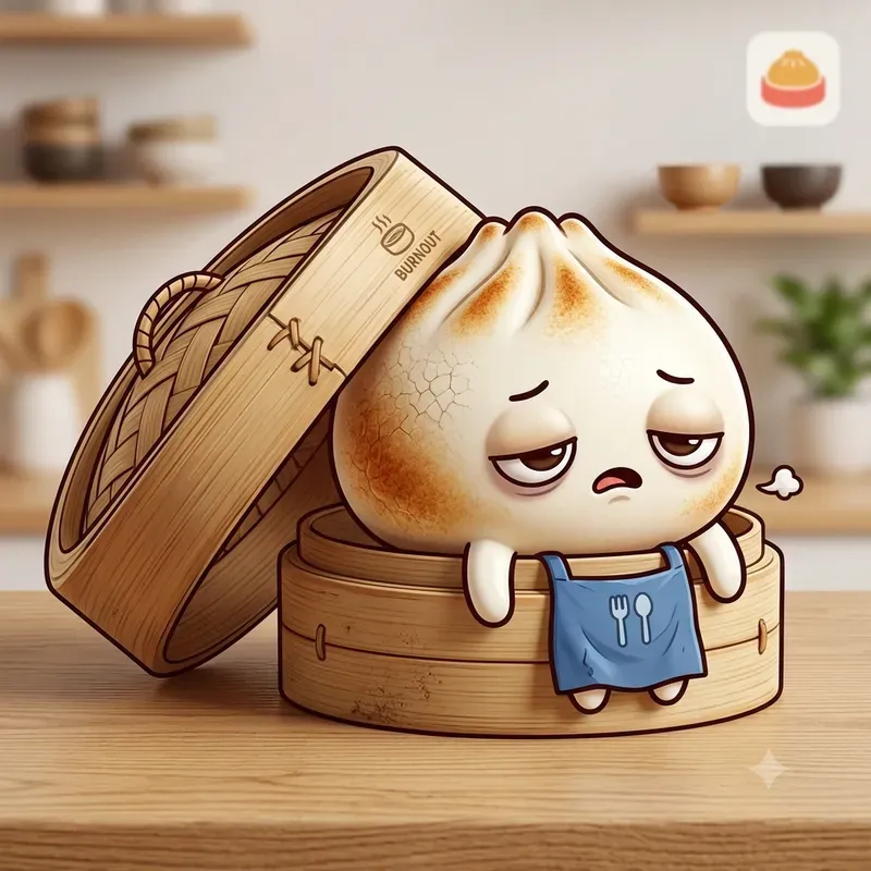 Minimalist Chibi Snack Mascot Brandings