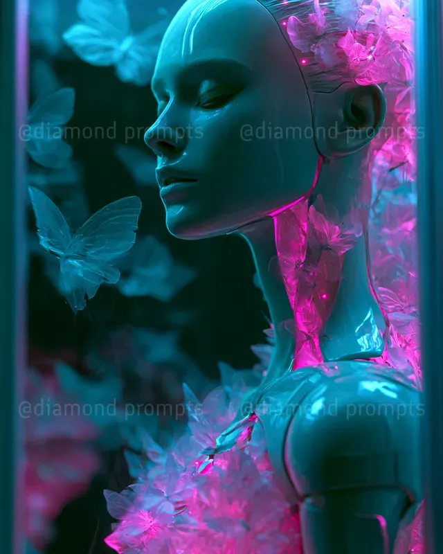 Bioluminescent Surreal Portraits