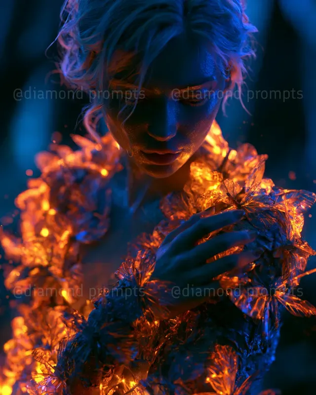 Bioluminescent Surreal Portraits