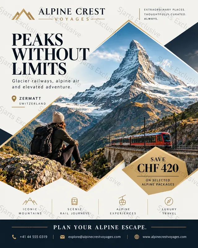 Premium Travel Poster Collections