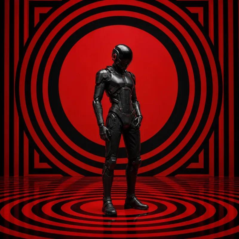 Hypnotic Pattern Portraits