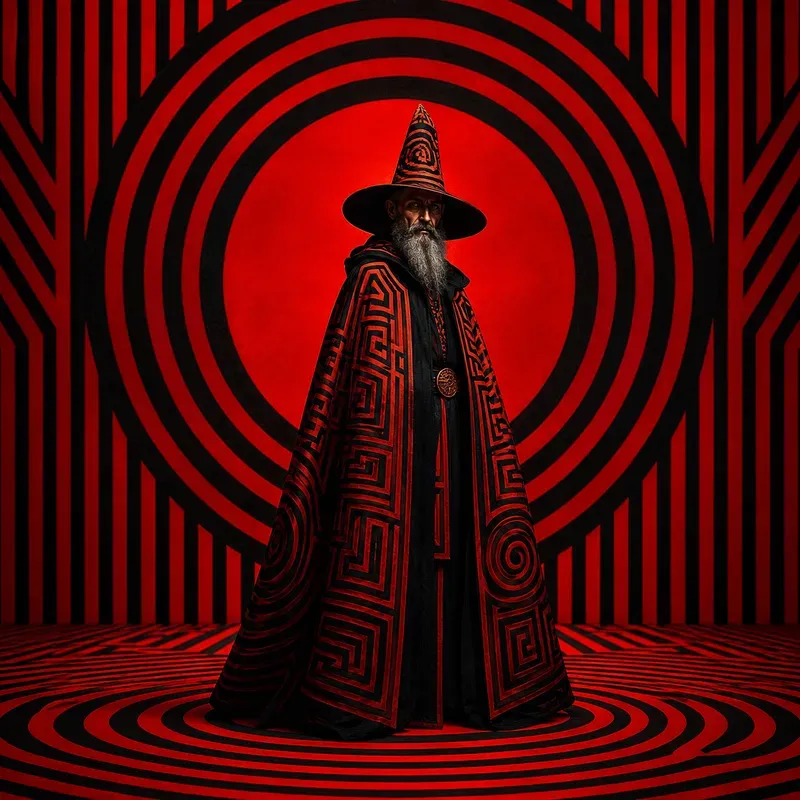 Hypnotic Pattern Portraits