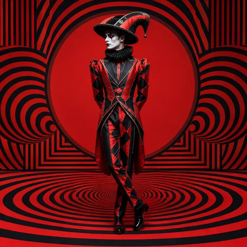 Hypnotic Pattern Portraits