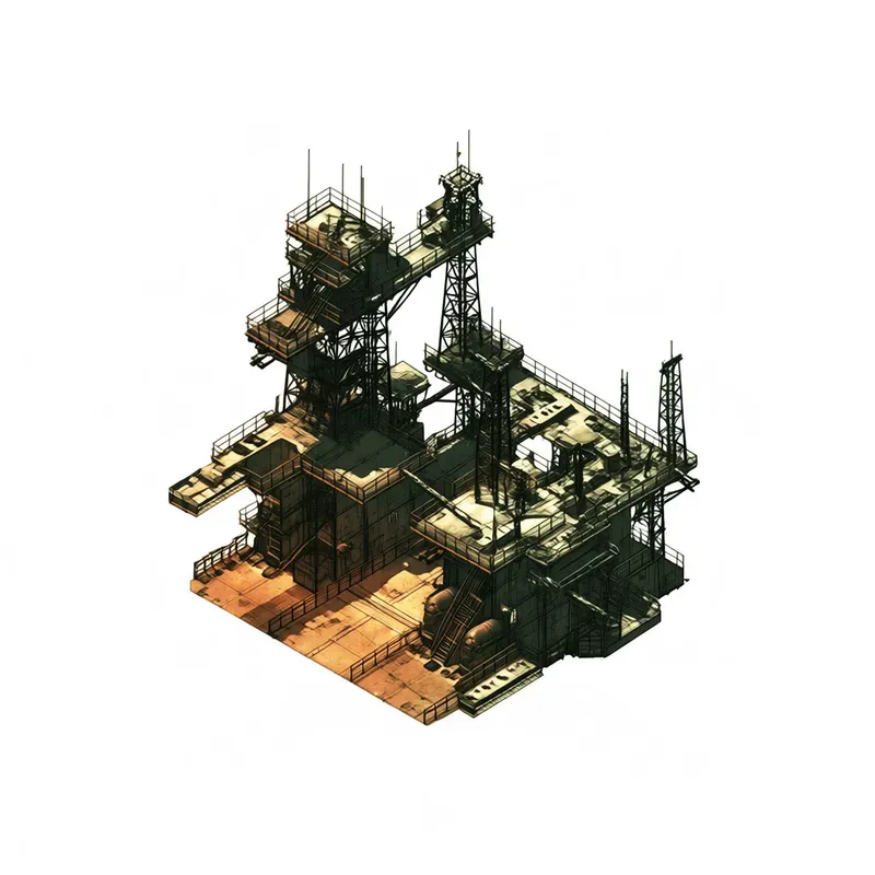 Isometric Scifi Map Tile Assets