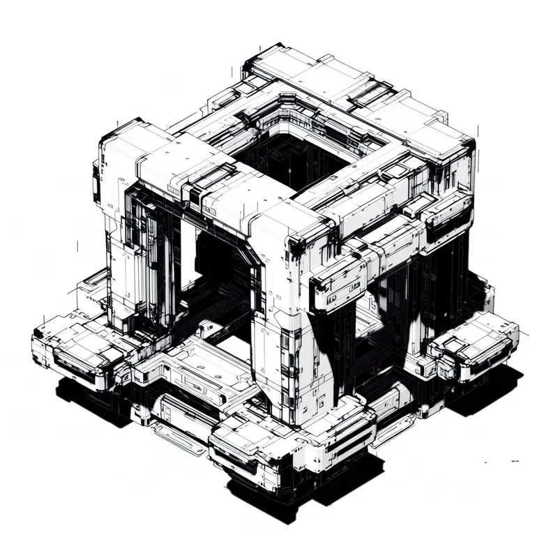 Isometric Scifi Map Tile Assets
