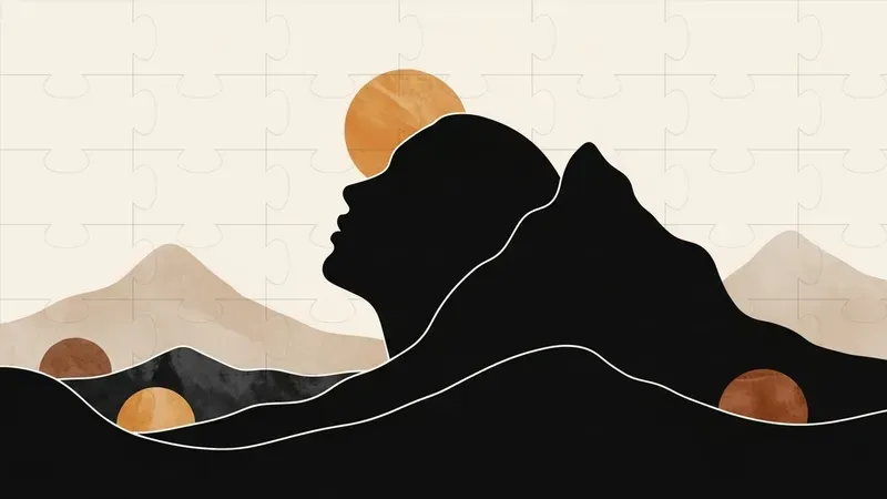 Midcentury Minimalist Abstract Art