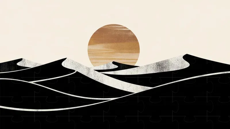 Midcentury Minimalist Abstract Art