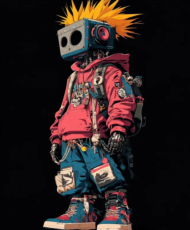 Colorful Anime Tshirt Designs