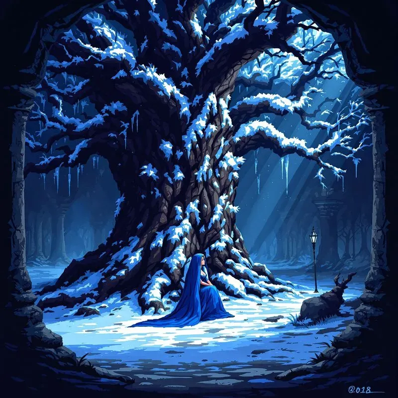 Pixel Art Dark Fantasy Scenes RPG Games