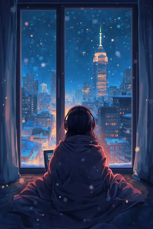 Lofi Anime Balcony Generator