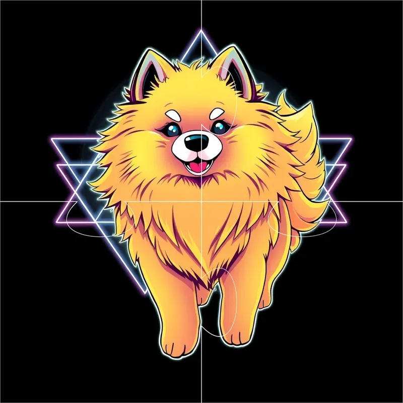 Vaporwave Vector Animals Flux