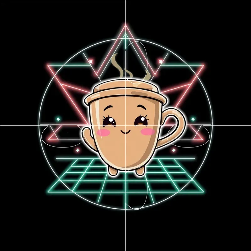 Vaporwave Vector Animals Flux