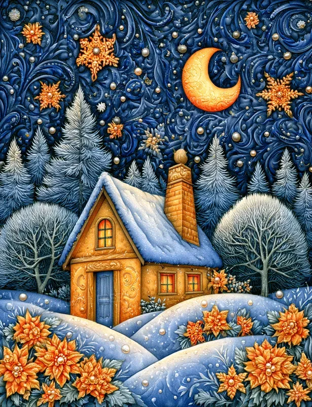 Colorful Christmas Illustrations