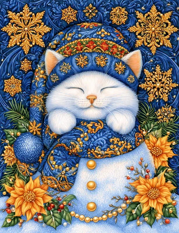 Colorful Christmas Illustrations