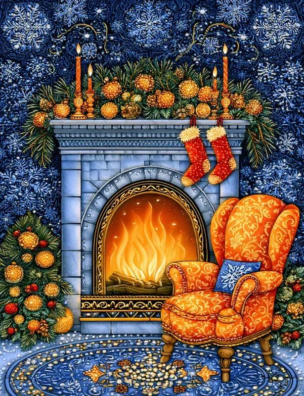 Colorful Christmas Illustrations