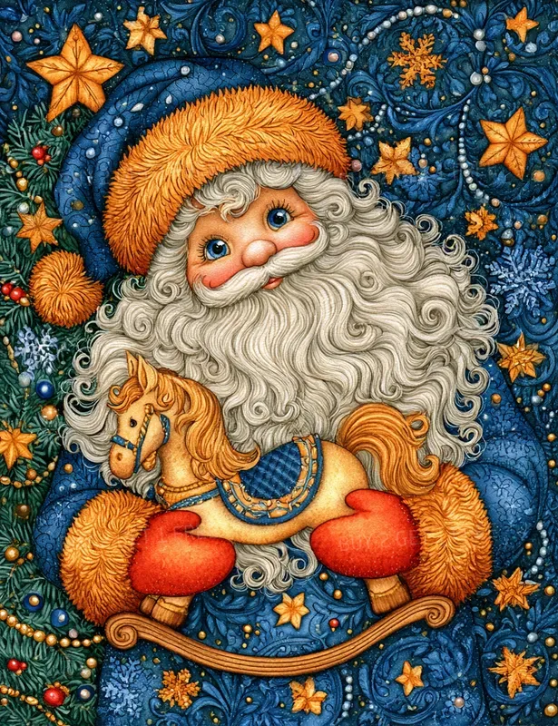 Colorful Christmas Illustrations