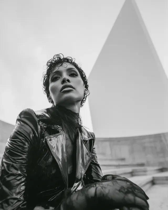 Ethereal Noir Cinematic Editorials