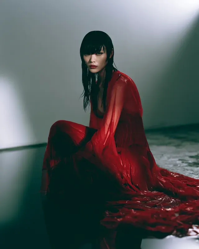 Ethereal Noir Cinematic Editorials
