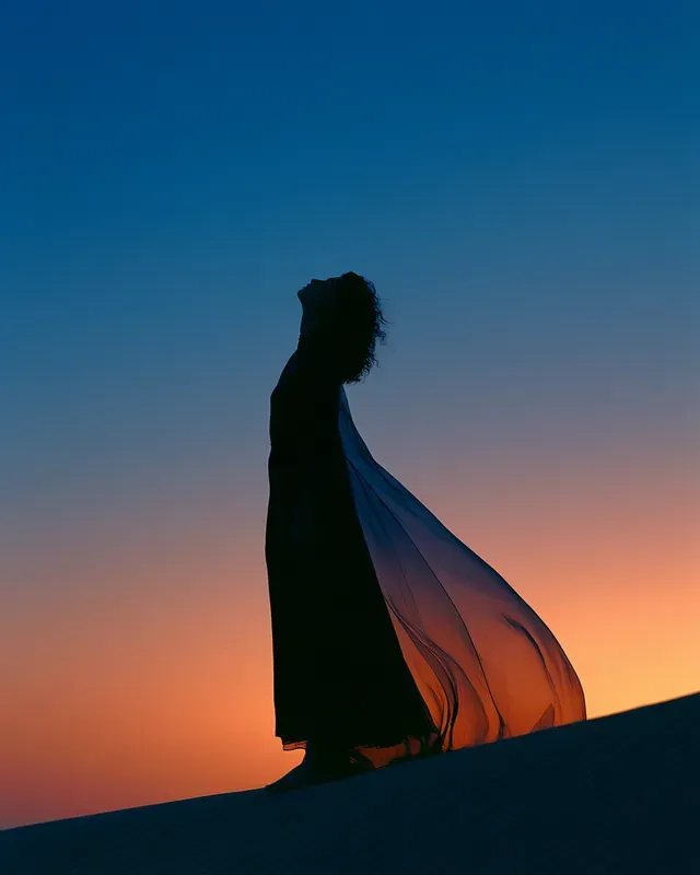 Ethereal Noir Cinematic Editorials