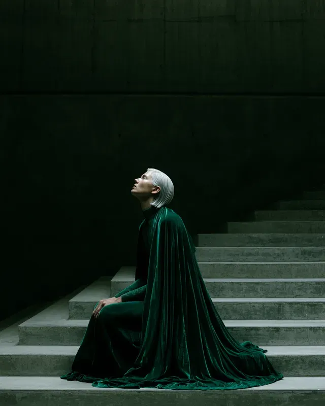 Ethereal Noir Cinematic Editorials