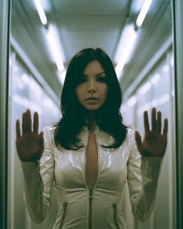 Ethereal Noir Cinematic Editorials