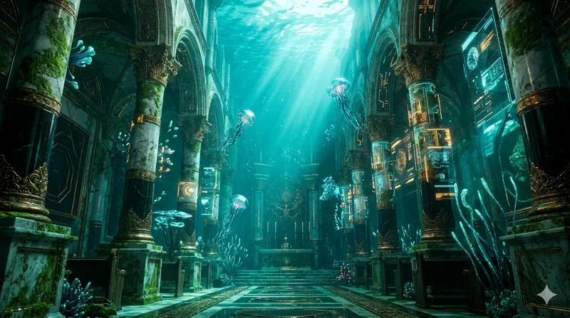 Cyber Atlantis Concept Art