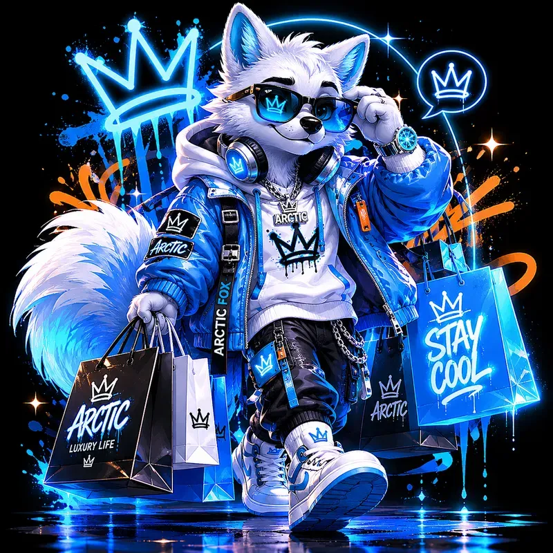 Urban Cool Animal Characters Streetwear