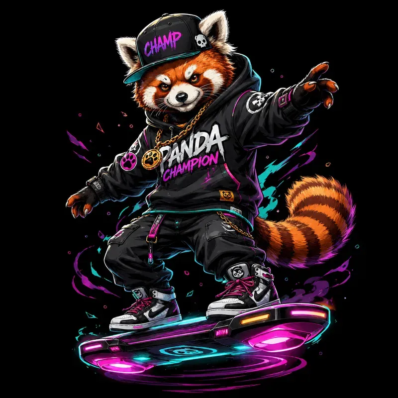 Urban Cool Animal Characters Streetwear