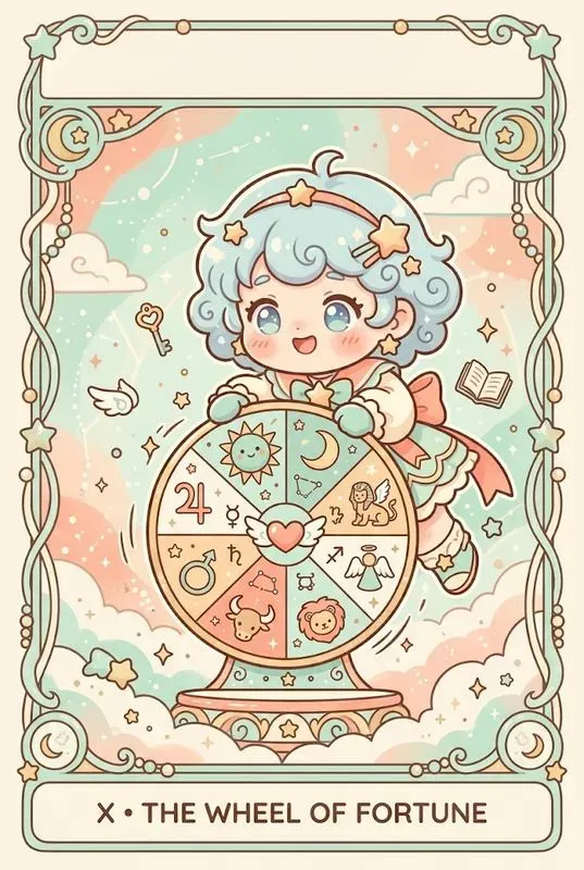 Kawaii Tarot Card Art Studios
