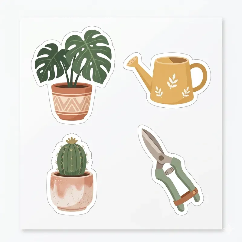 Cozy Aesthetic Daily Life Sticker Sheets