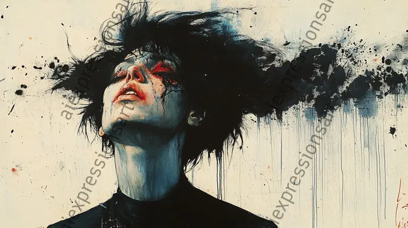 Surreal Psychological Trash Polka Art